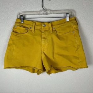 J.Crew Mercantile Women’s Sz 29 cut off stretch denim shorts Boho, Cowgi…